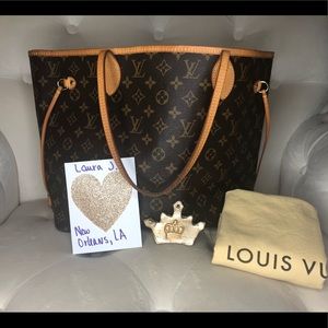 ♥️SOLD♥️Louis Vuitton Neverfull MM Monogram Piv